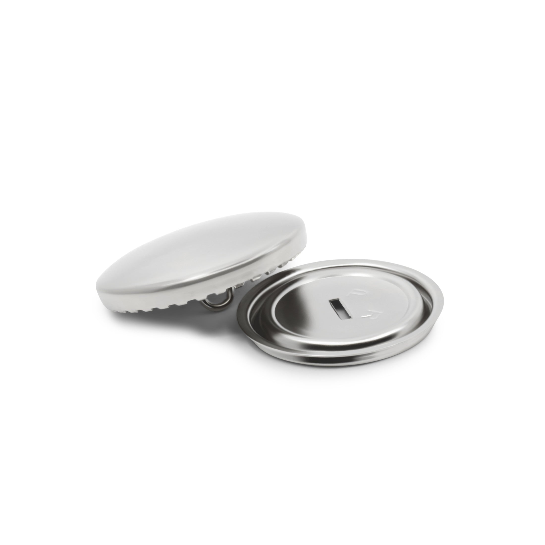 Dritz 44414 boutons à recouvrir nickel 28 mm x6