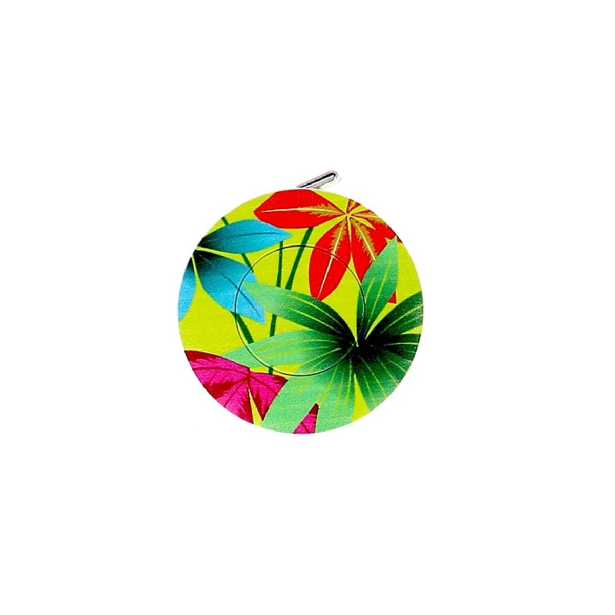 Bohin Jungle Mètre enrouleur 150 cm Perroquet bleu