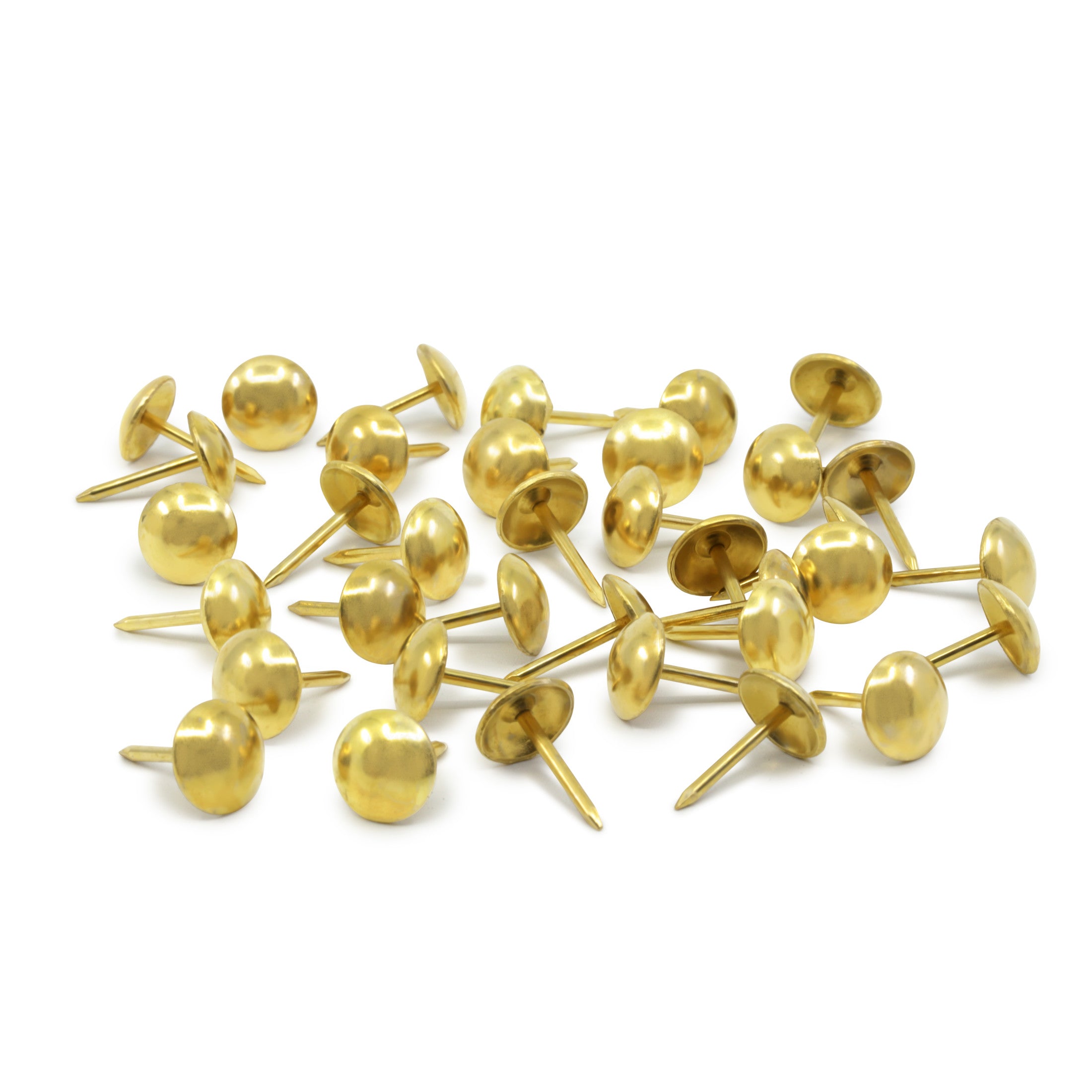 Dritz clou décoratif tête ronde nickel 9,5 mm lot 36