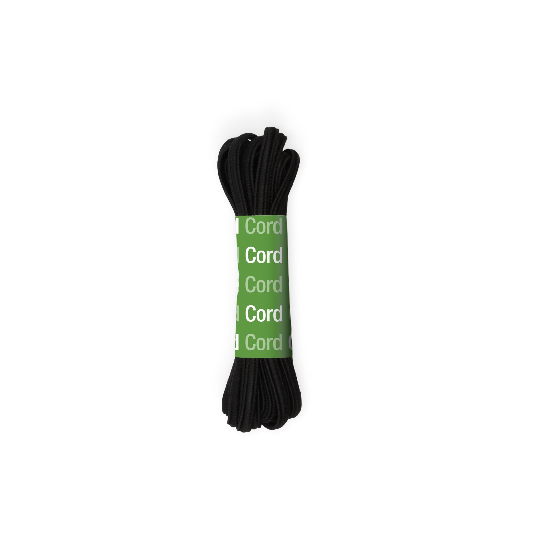 Dritz Oval Cord Cordon élastique noir 2,3 m boutonnière