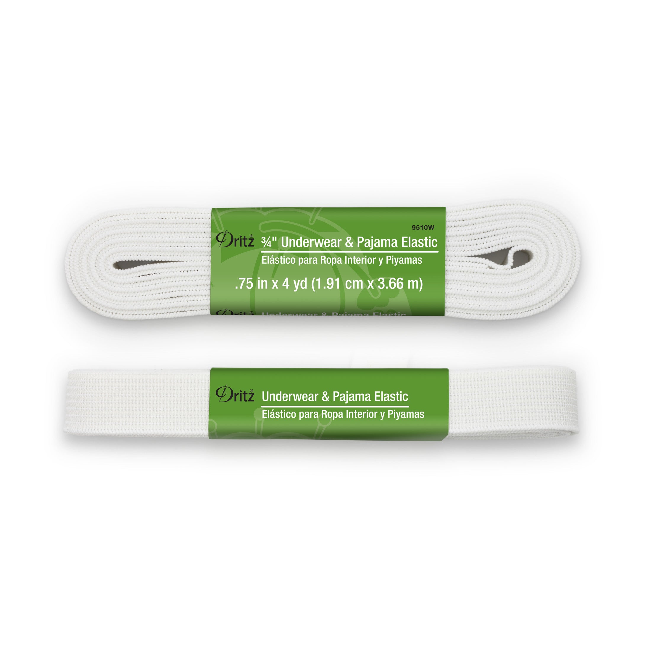 Dritz Elastics & Fabrics élastique couture blanc 19 mm 4 yd