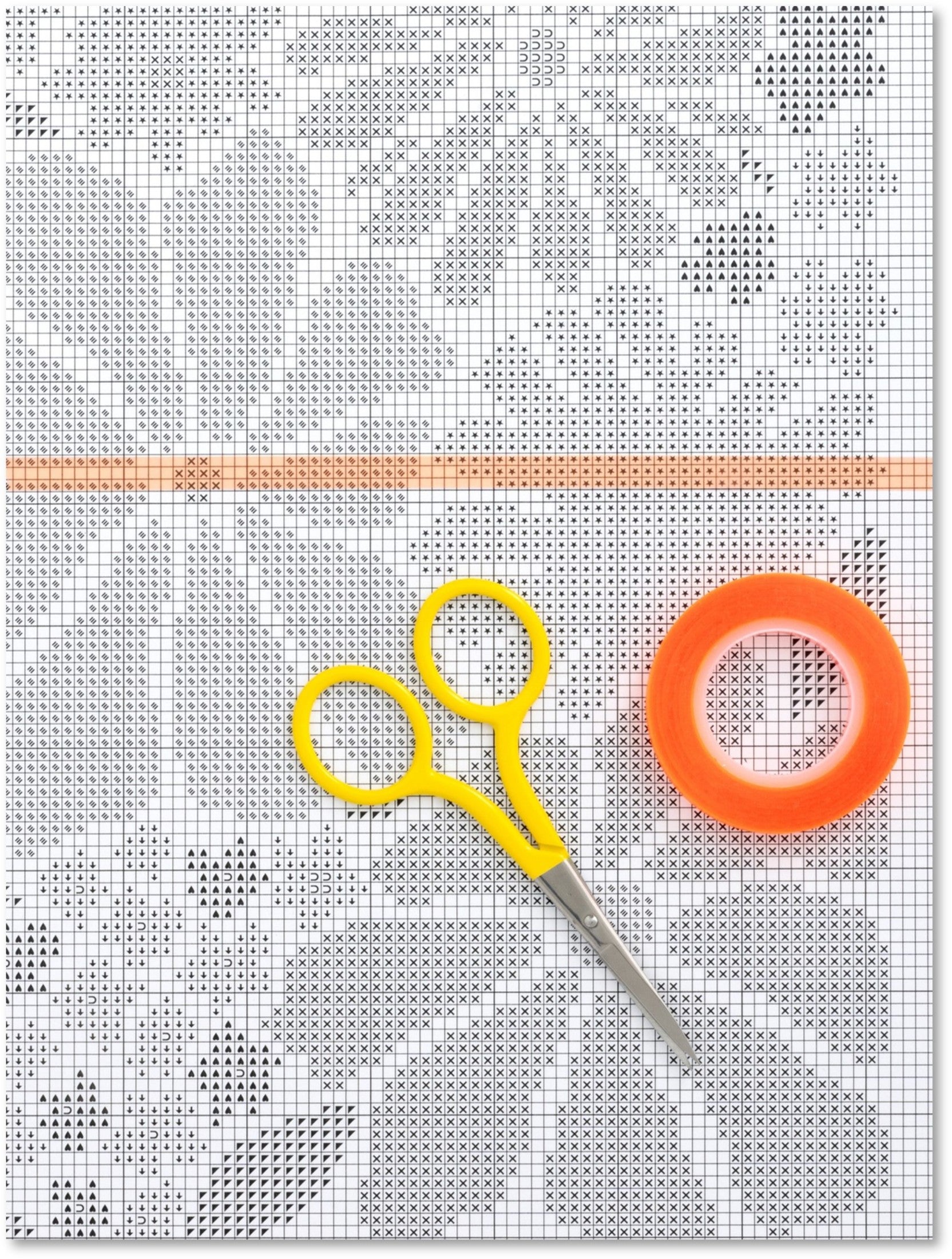 Dritz Marking Ruban Surligneur Couture Fluo 6 mm Lot 3 Rouleaux