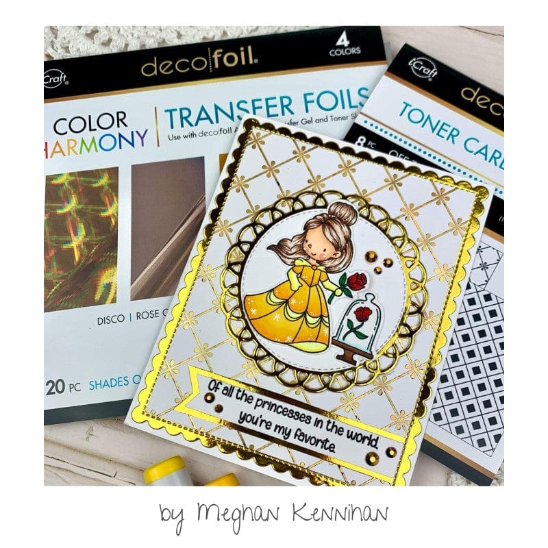 Deco Foil Harmony Shades of Gold 20 feuilles