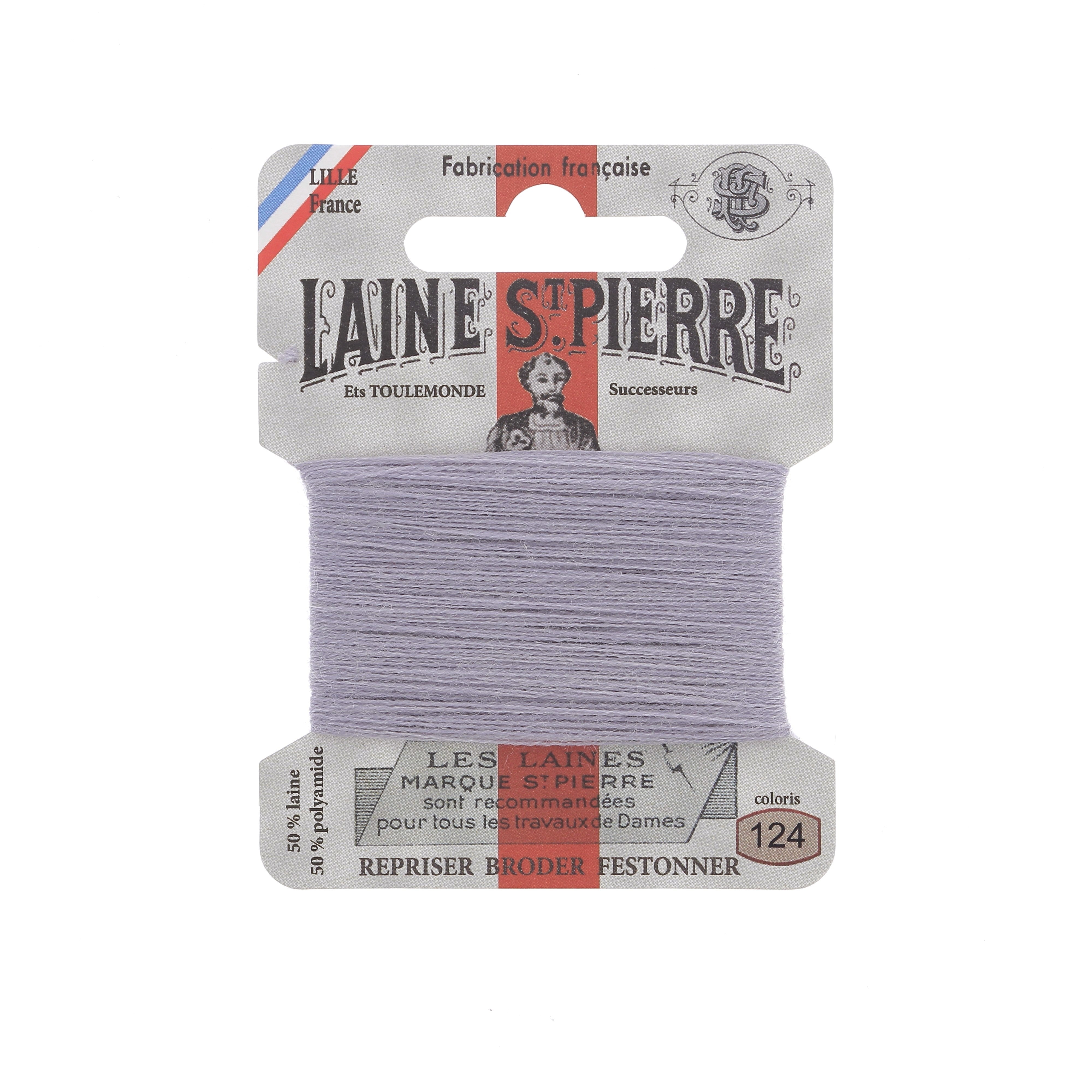Fil Au Chinois Laine St Pierre fil broderie laine neutre Blanc 100