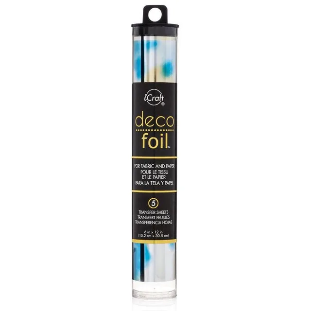 HeatnBond Deco Foil Lapis Watercolor feuille transfert 5 feuilles