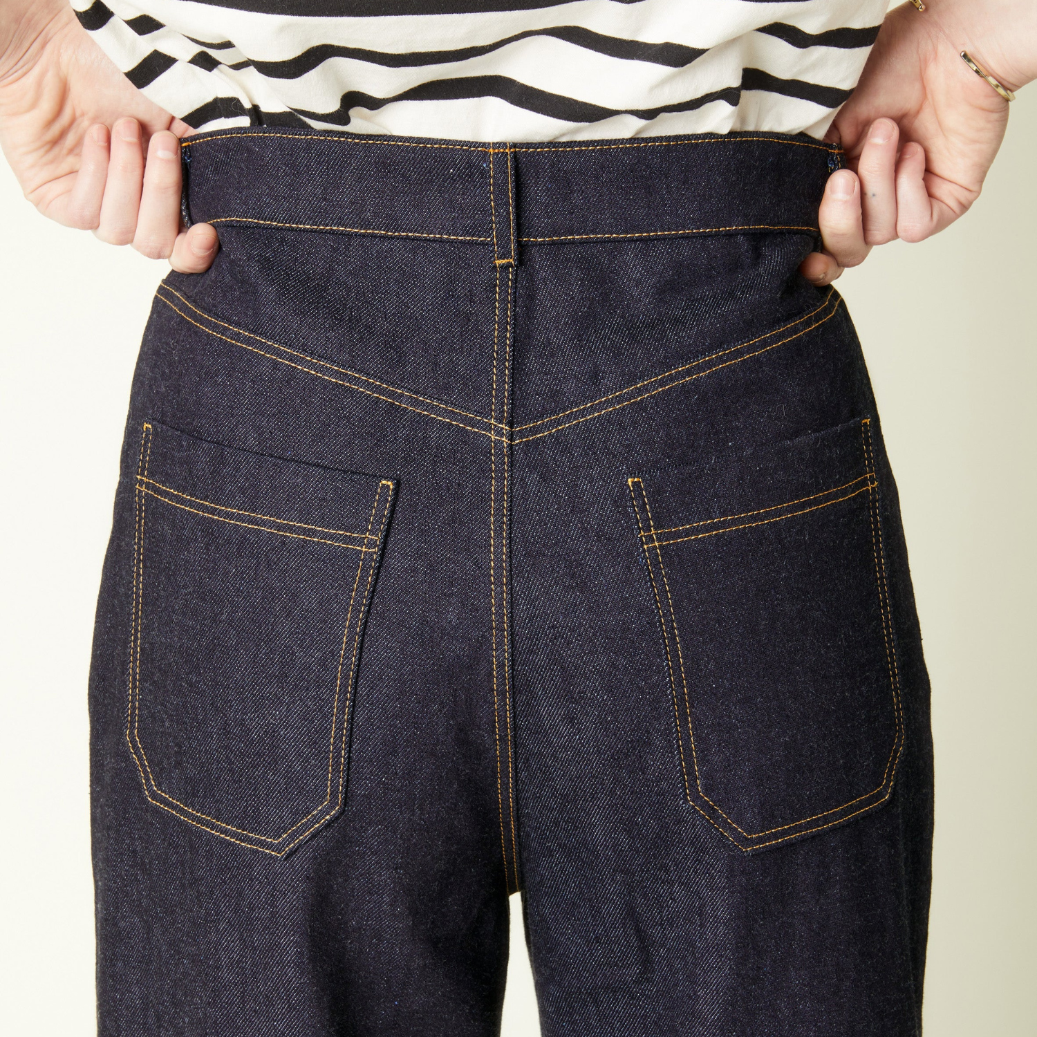 Atelier Brunette LE Jean Wide Leg patron pantalon taille haute