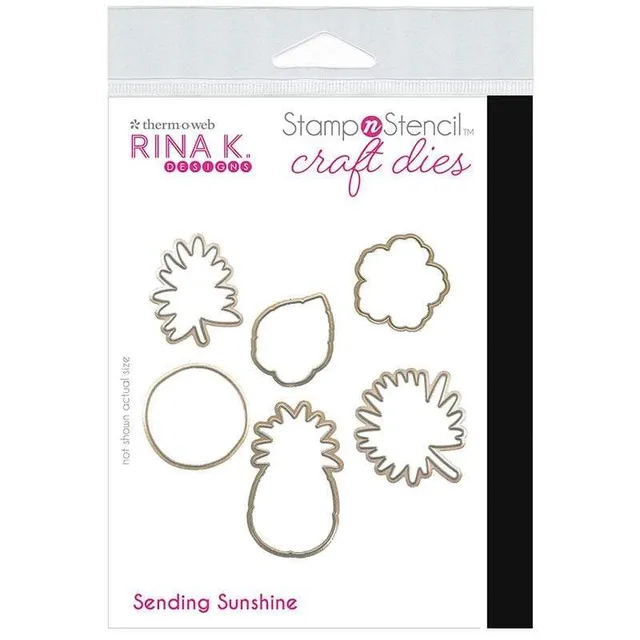 HeatnBond Rina K. Designs Sending Sunshine matrice découpe 6 dies