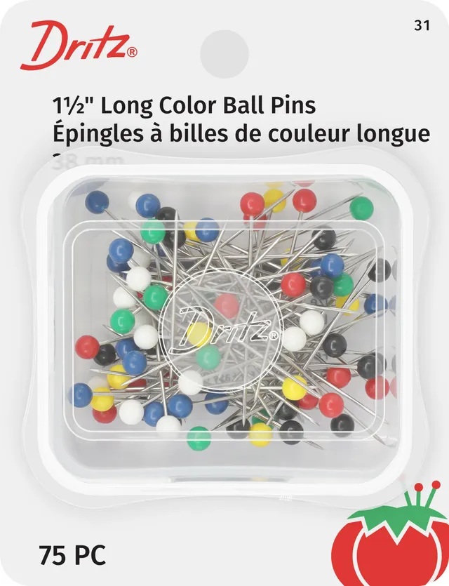 Dritz 31 épingles couture tête boule 38 mm x75