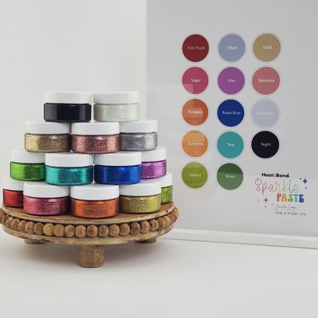 Jennifer Long Sparkle Paste coffret I Want It All tissu