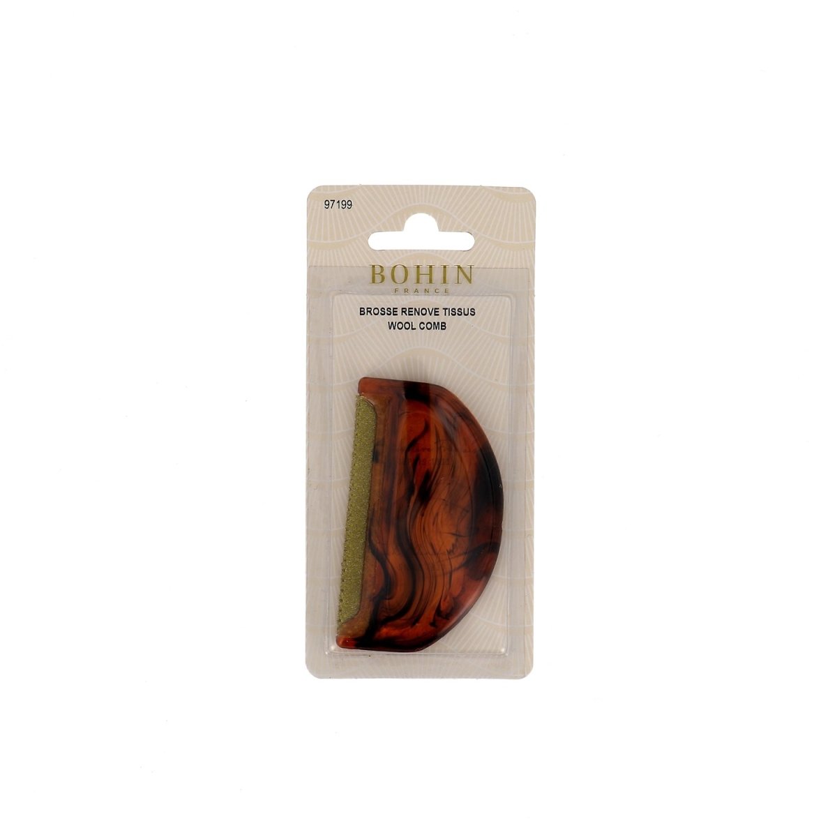 Bohin Tricot & Crochet Brosse rénove laine imitation corne
