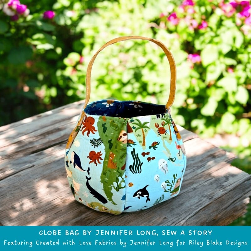 Jennifer Long Sew a Story Created with Love pochoir 15 cm