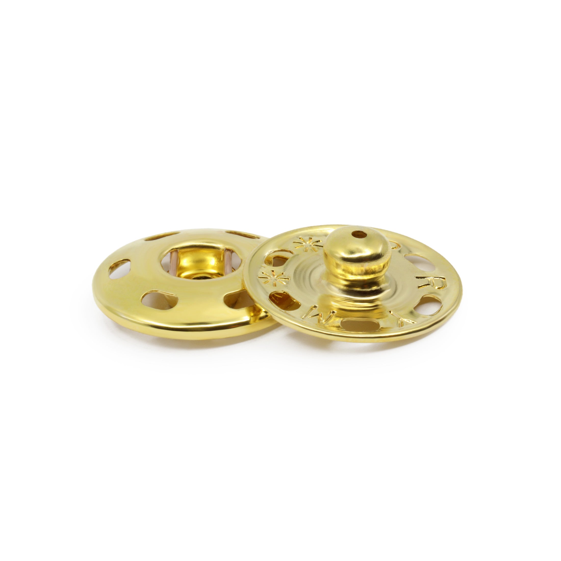 Dritz Fasteners Boutons pression à coudre T10 nickel x4
