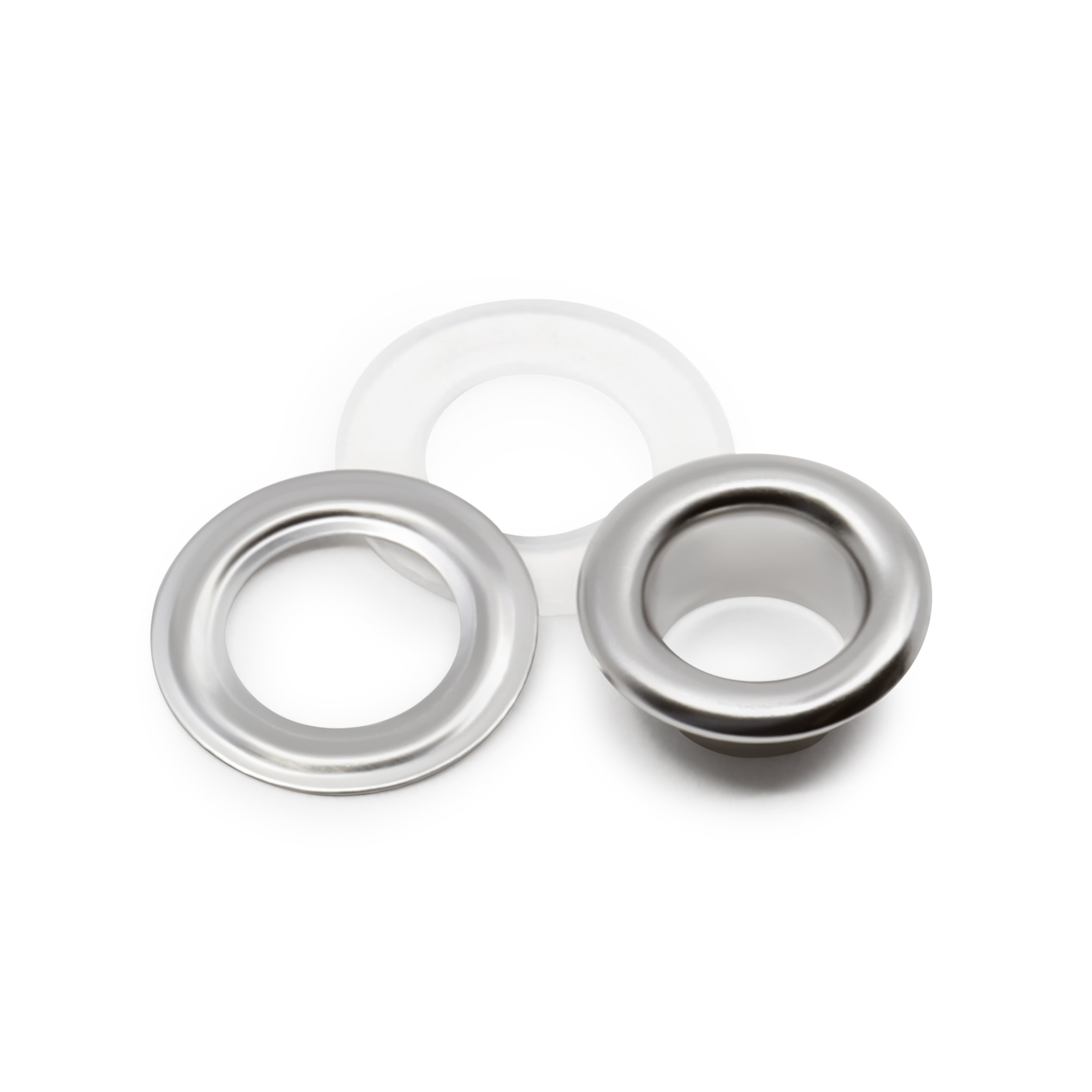 Dritz Oeillets 2 Parties 6 mm x72 Nickel + Outils