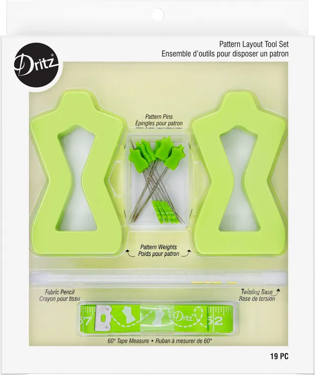 Dritz 27100 kit patron couture mètre et crayon
