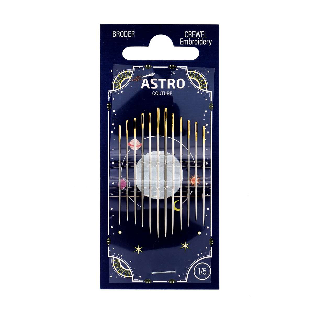 Bohin Aiguilles aiguille à broder Astro Couture N°7
