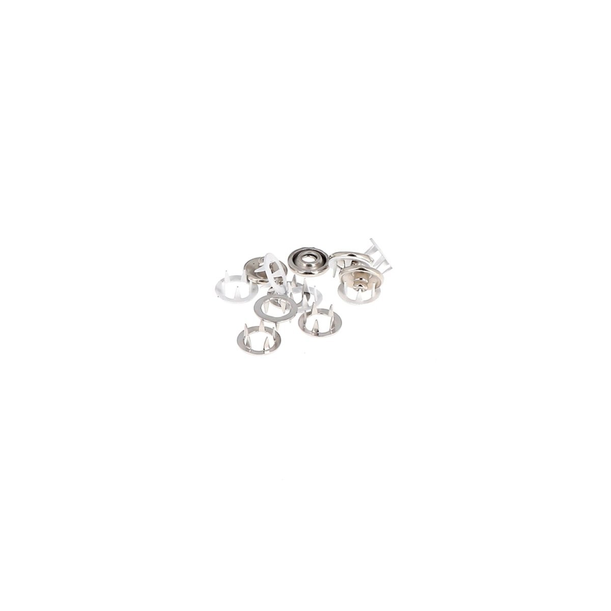 Bohin Boutons et pressions Pressions sans couture enfant 10/12 mm