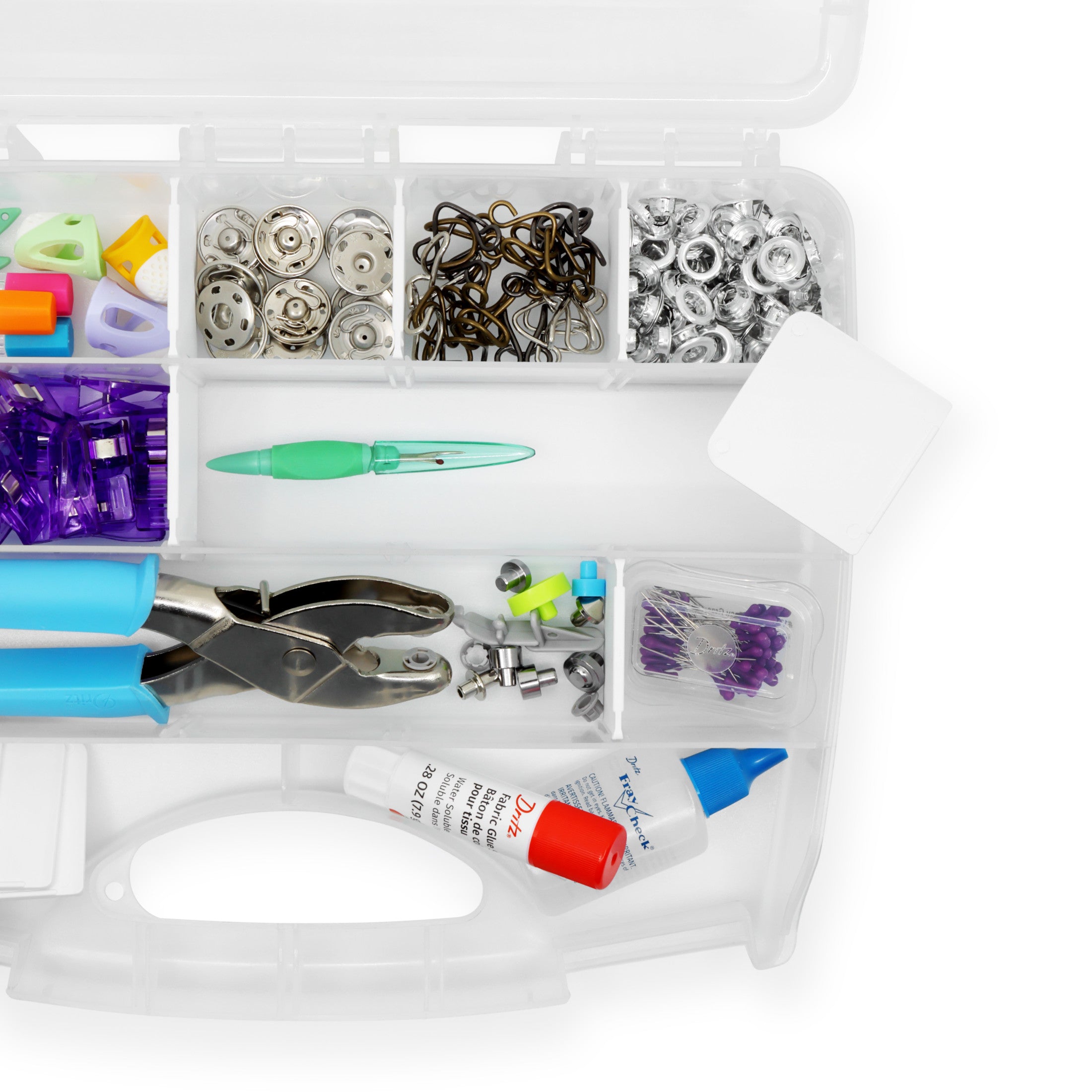Dritz Storage Boite rangement couture reglable 960