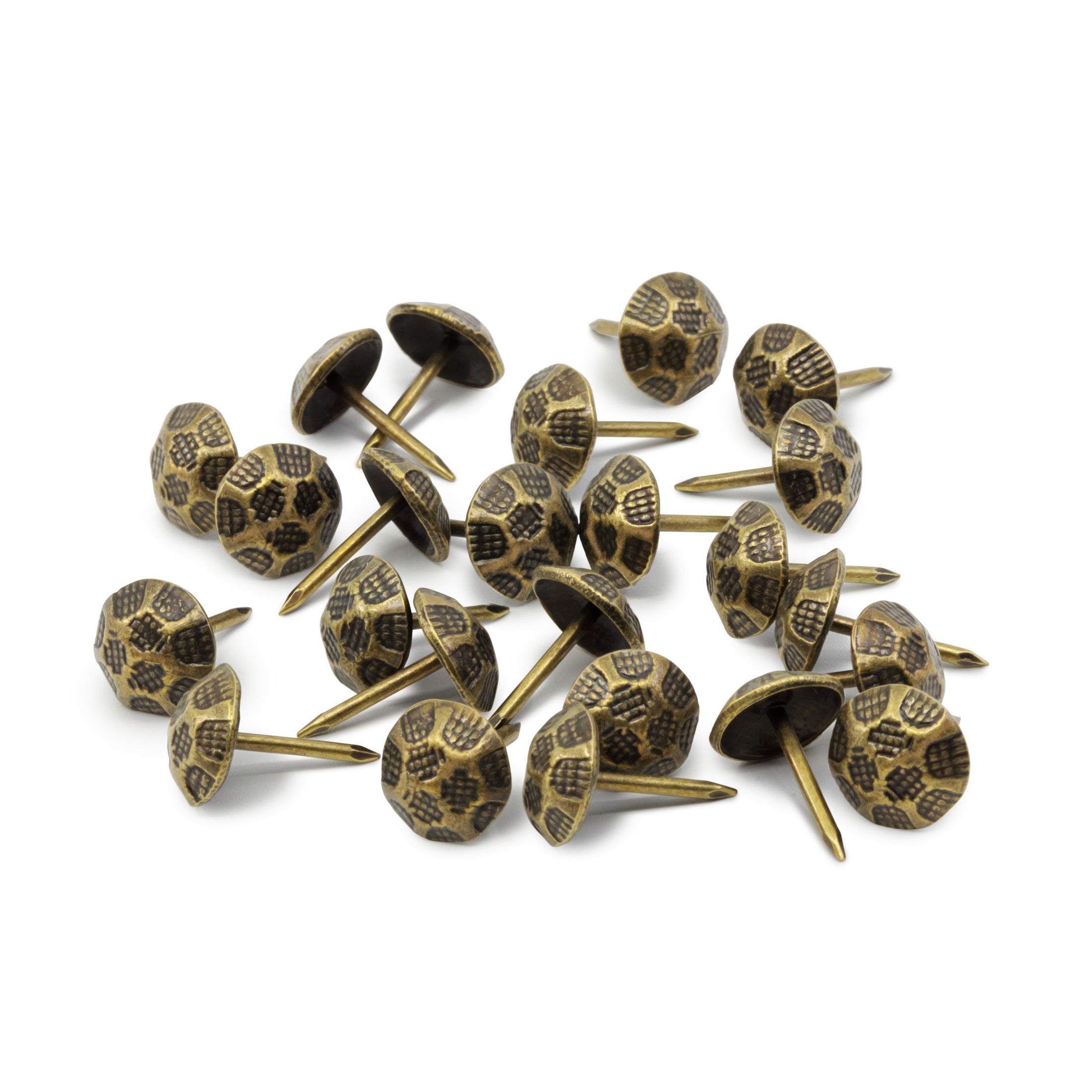 Dritz Nails Clous Tapissier Laiton 11 mm lot 24 texturé