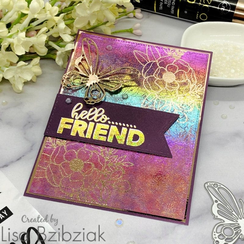 HeatnBond Unity Blooming Friendship transfert adhésif foil 2 feuilles
