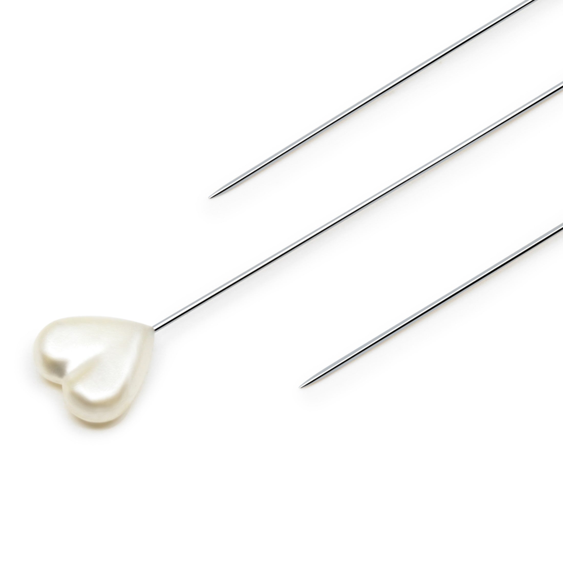 Dritz 139 épingle couture coeur blanc 54 mm 20 pièces