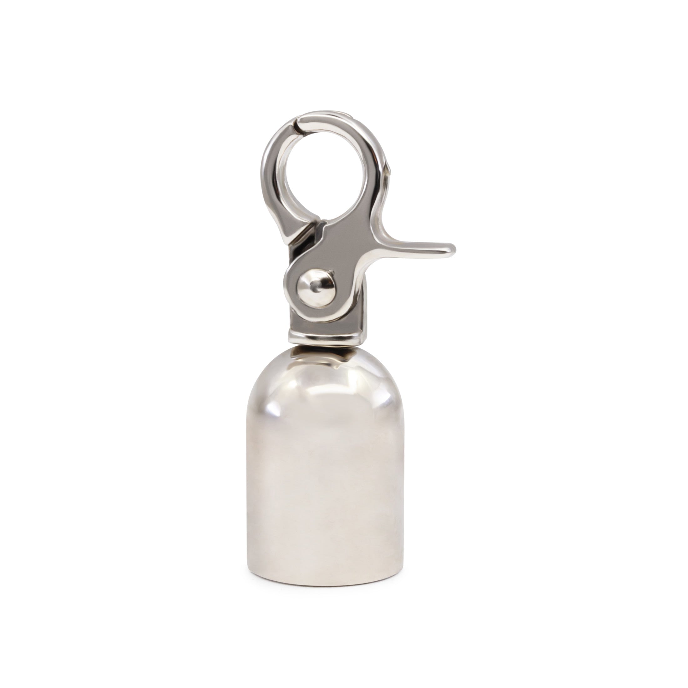 Dritz Embout pompon nickel fermoir mousqueton
