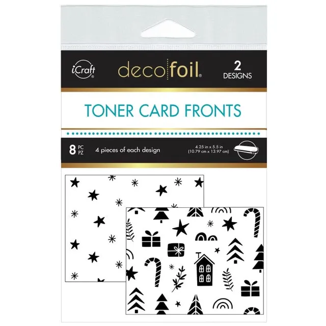 HeatnBond Deco Foil Holiday Rush feuilles toner A2 8 feuilles Noël