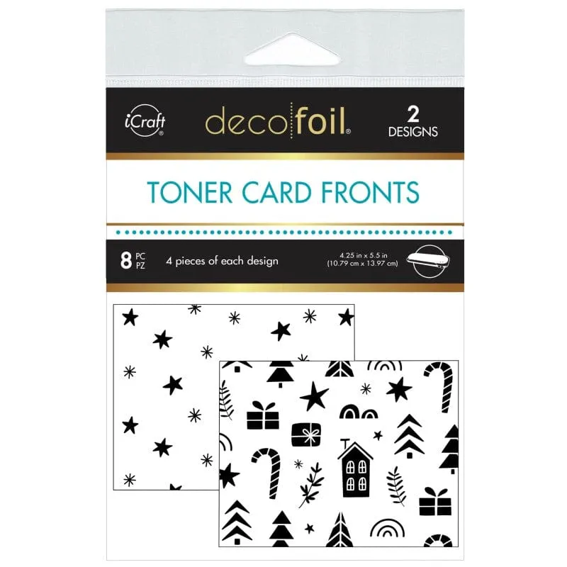 HeatnBond Deco Foil Holiday Rush feuilles toner A2 8 feuilles Noël