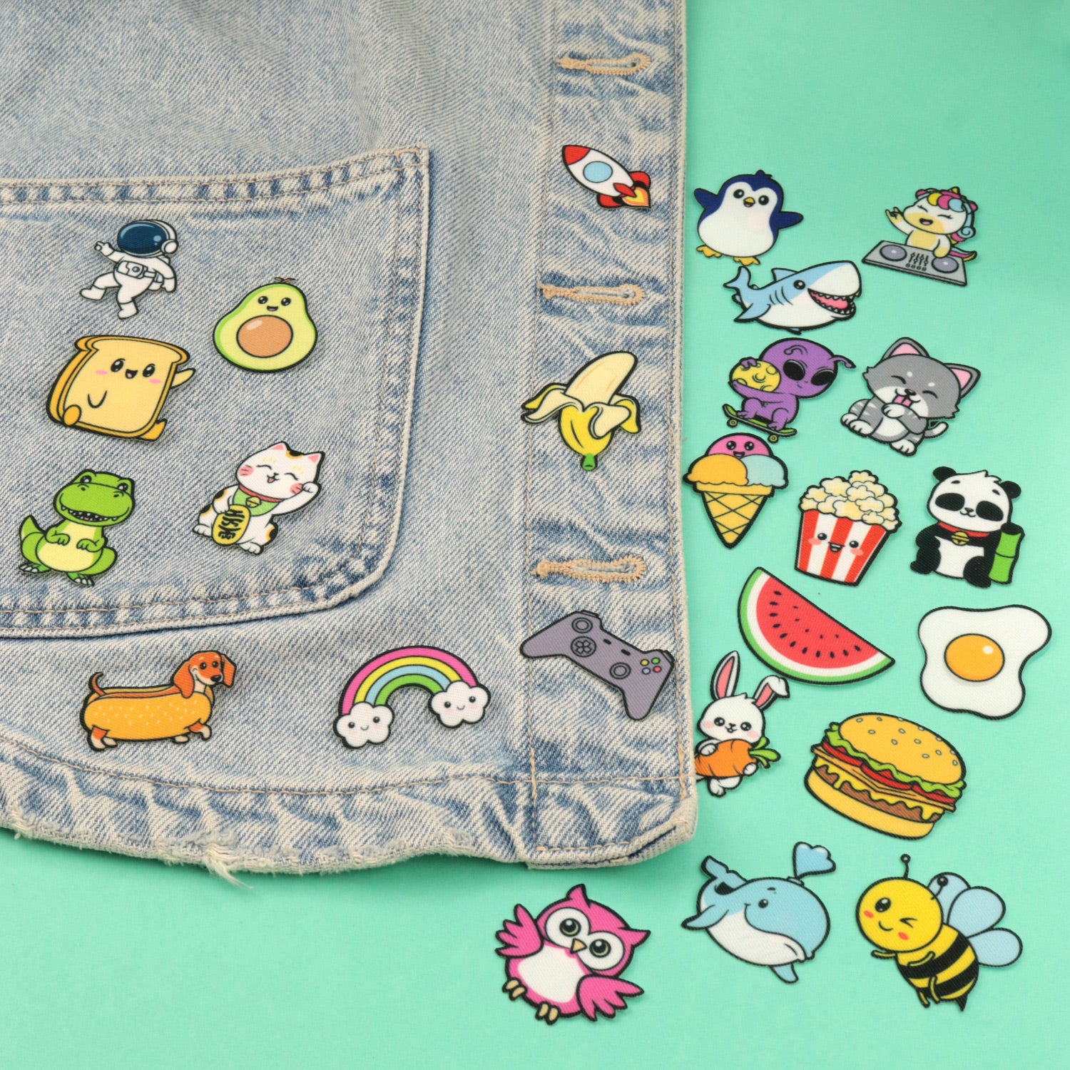 Bohin Minipatchi patch thermocollant polyester 4 cm