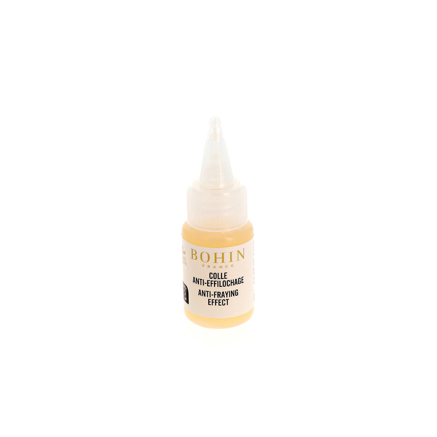 Bohin Colles textiles colle anti-effilochage 25 ml transparente