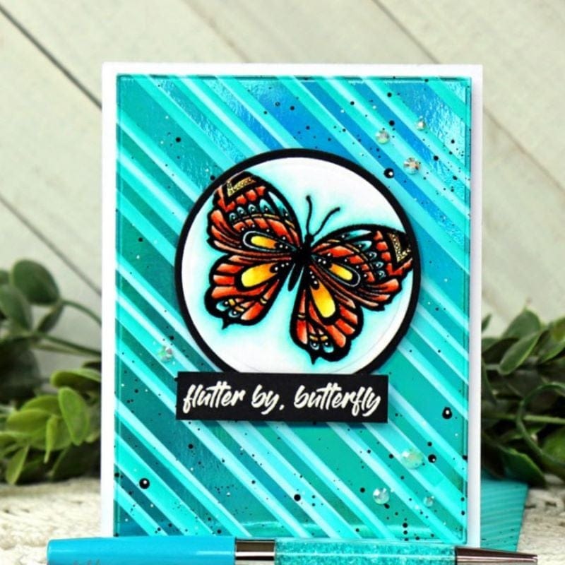 HeatnBond Deco Foil feuilles toner Candy Stripes A2 x8
