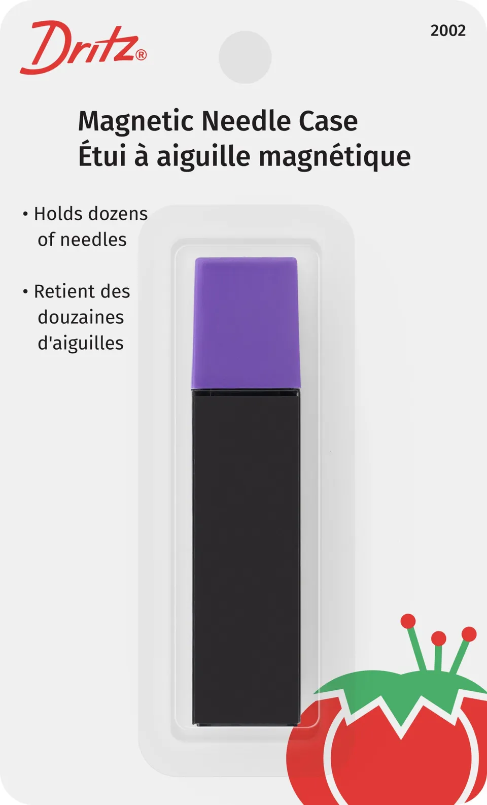 Dritz 2002 étui aiguilles magnétique transparent