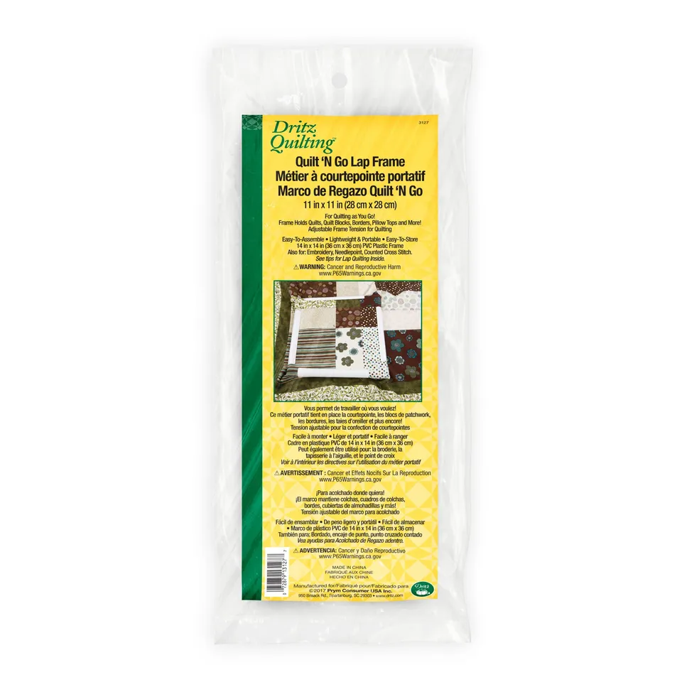 Dritz 3127 Quilt-N-Go cadre quilting 11" x 11"
