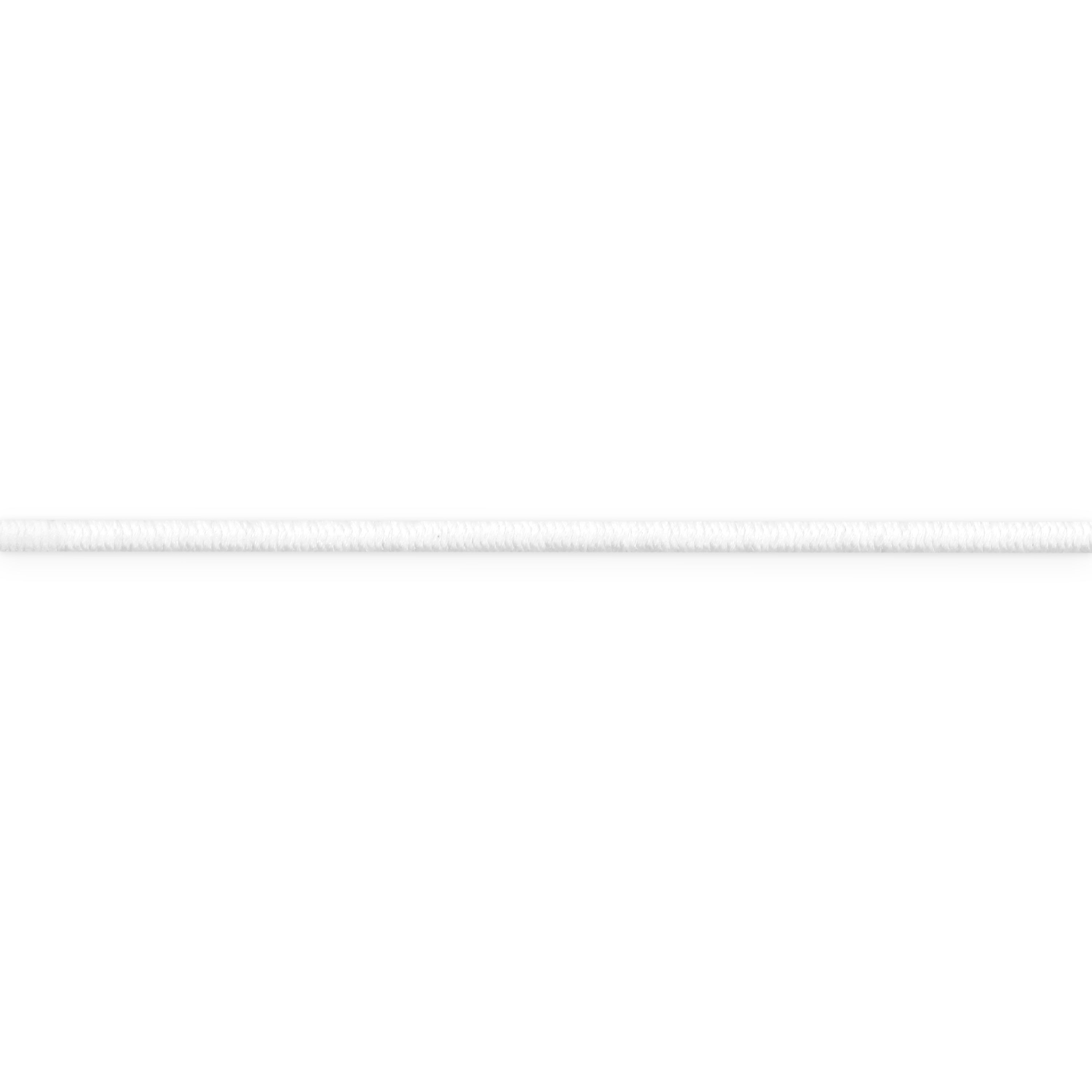 Dritz Elastics Cordon Élastique Perles fil blanc 4,5 m