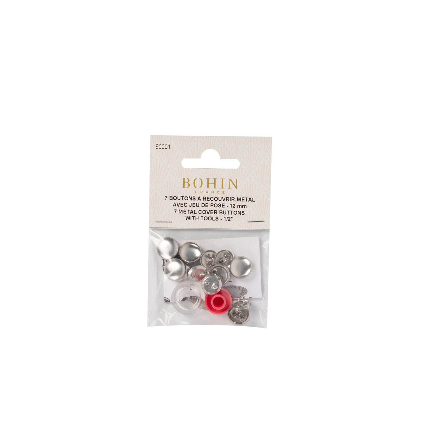 Bohin Boutons à recouvrir bouton 22 mm métal