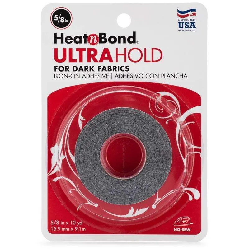HeatnBond UltraHold ruban thermocollant tissu foncé 5/8in 10yds
