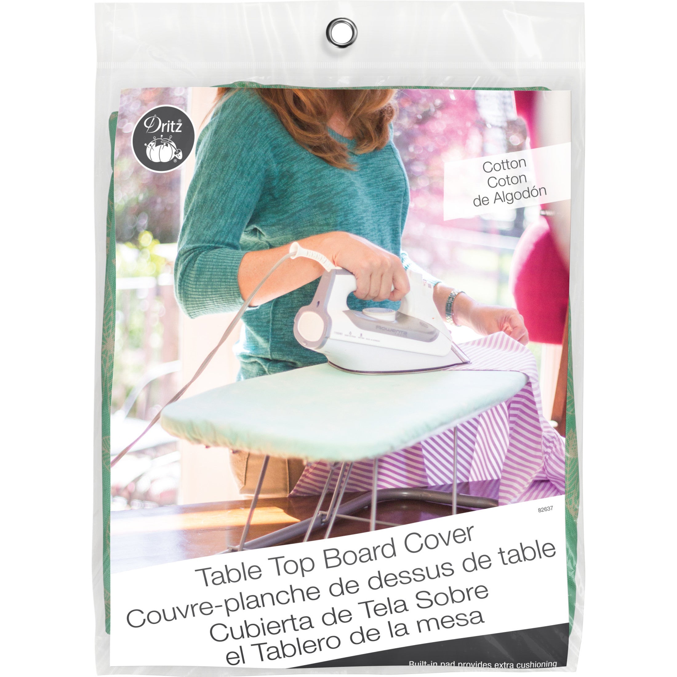 Dritz Clothing Care Housse table à repasser coton rembourrée