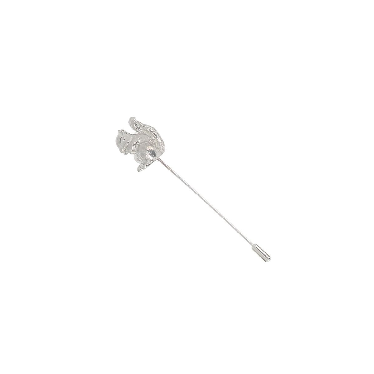 Bohin Fibule Escargot Cabinet de curiosité broche étain 8 cm