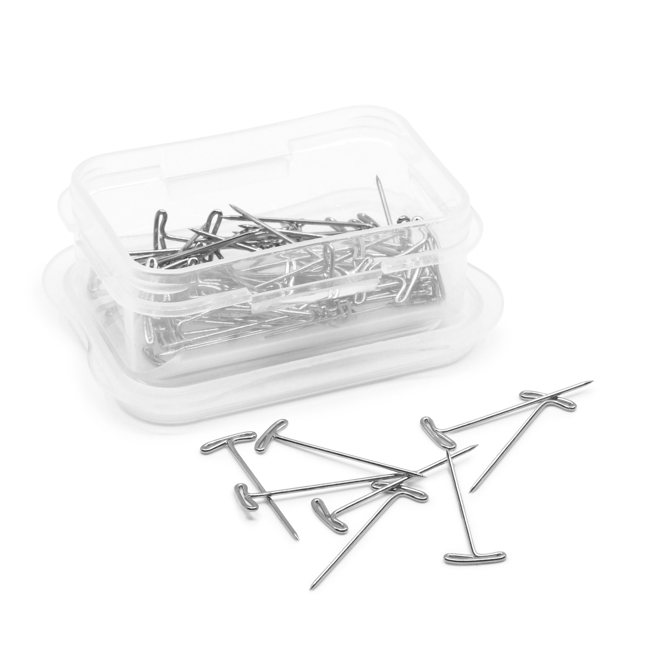 Dritz 140 épingles en T nickel 2,5 cm 75 pièces