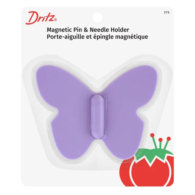 Dritz 275 porte-éppingles magnétique papillon violet