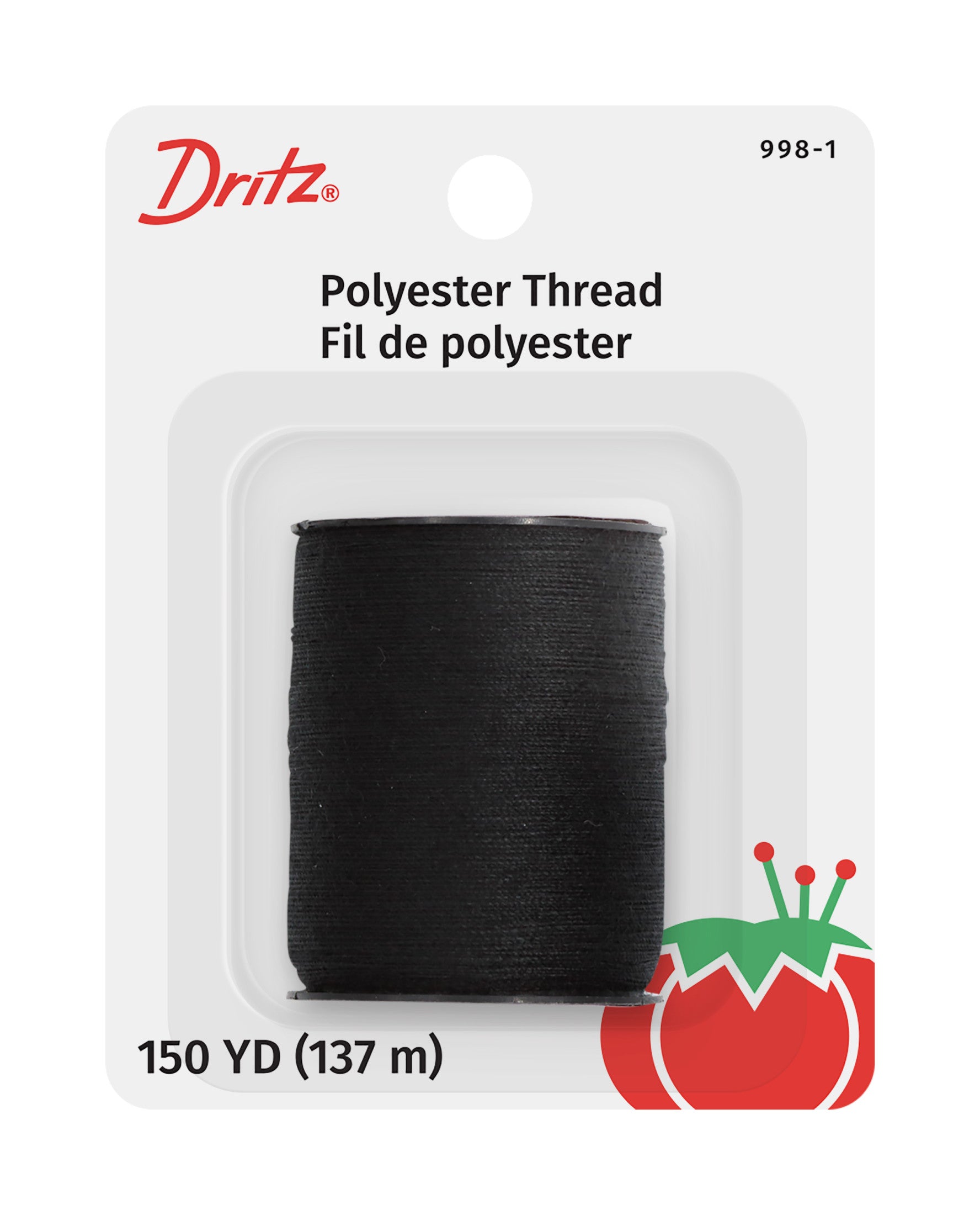Dritz Thread fil polyester 150 yd blanc couture