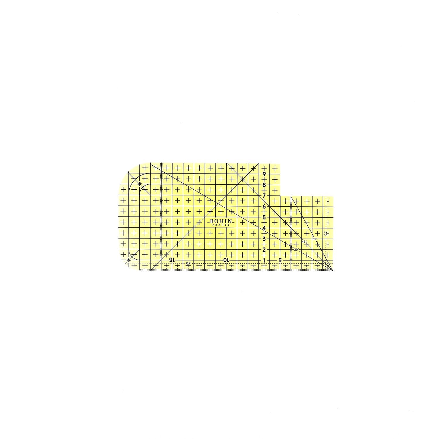 Bohin Règle repassage thermorésistante 30x10 cm