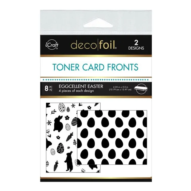 HeatnBond Deco Foil Eggcellent Easter carte toner A2 10,8x14 cm
