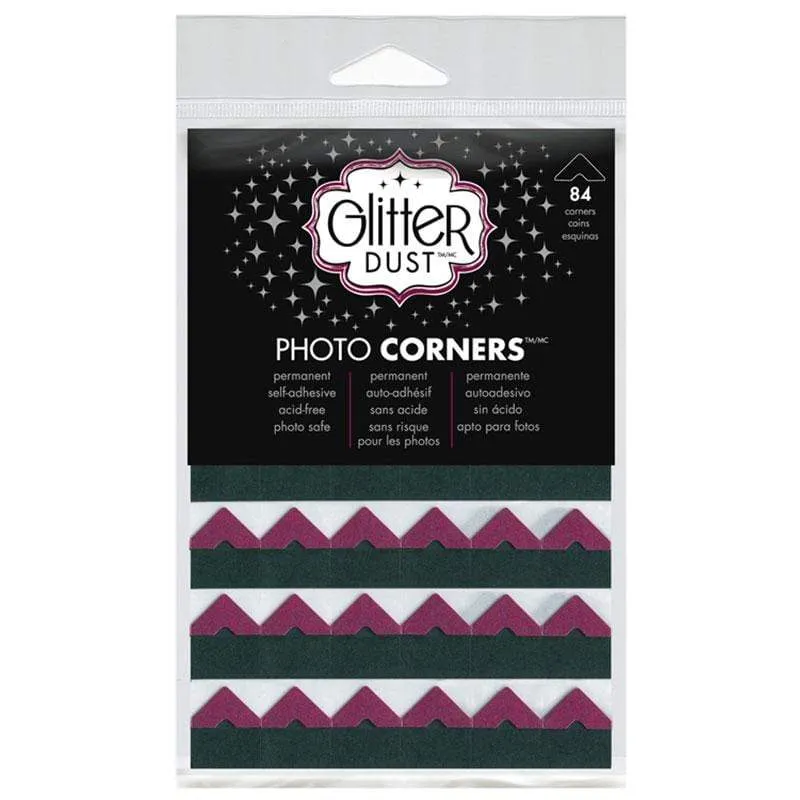 HeatnBond iCraft Glitter Dust coin photo rose 84 pcs pailleté