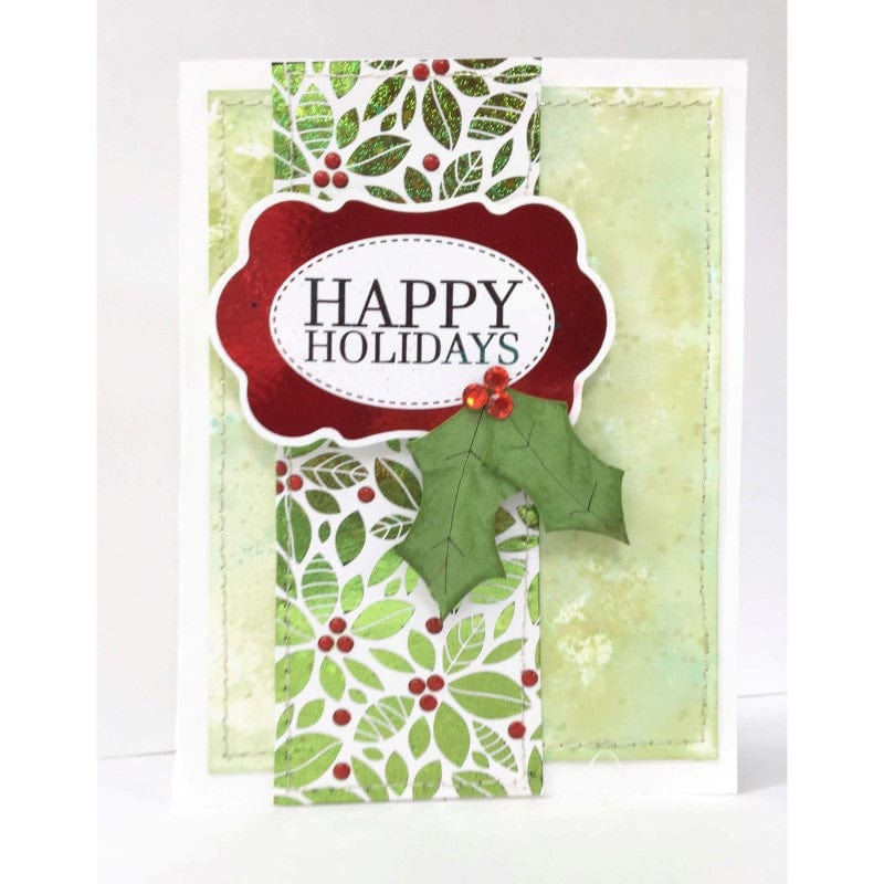 HeatnBond Gina K. Designs Holiday Flora foil-mates 10 feuilles