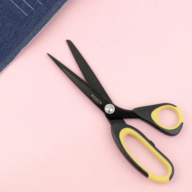 Bohin ciseaux couture ambidextres titane 16 cm