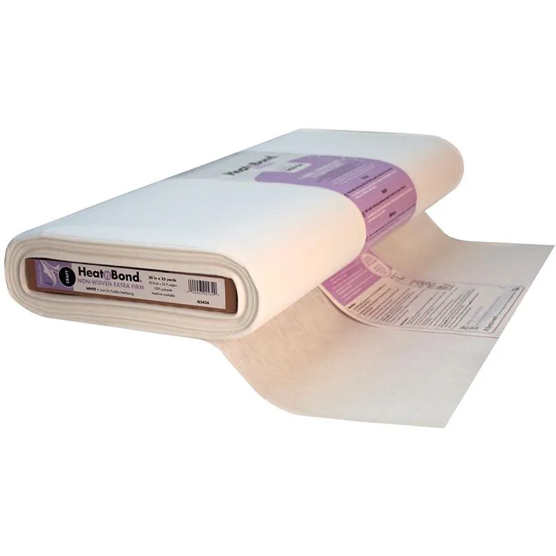 HeatnBond Craft Extra Firm Q2434 entoilage thermocollant blanc