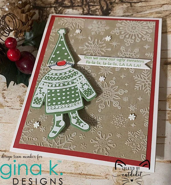 HeatnBond Gina K. Designs Snowflakes classeur gaufrage 5x7