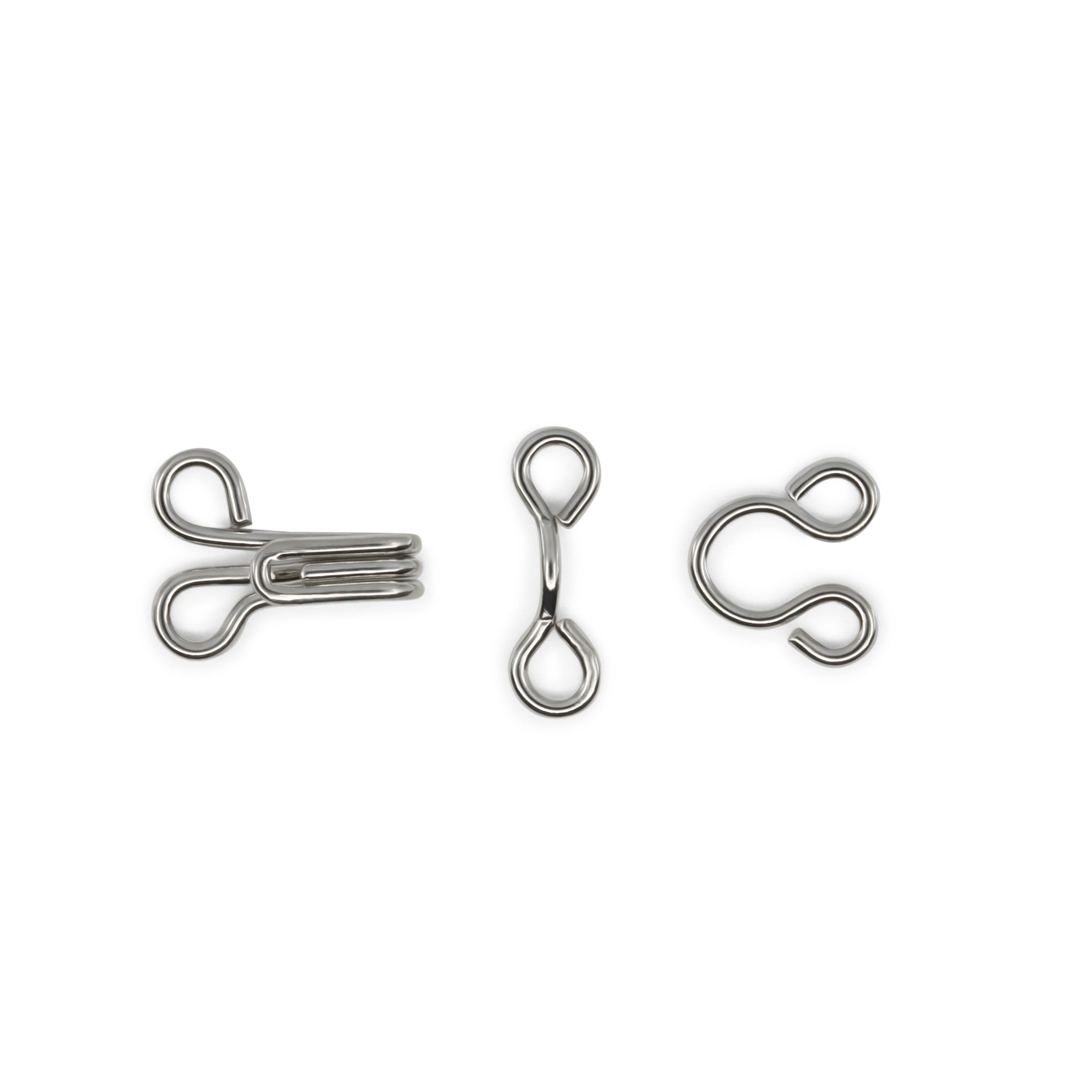Dritz Fasteners agrafes crochets et yeux nickel 96 sets