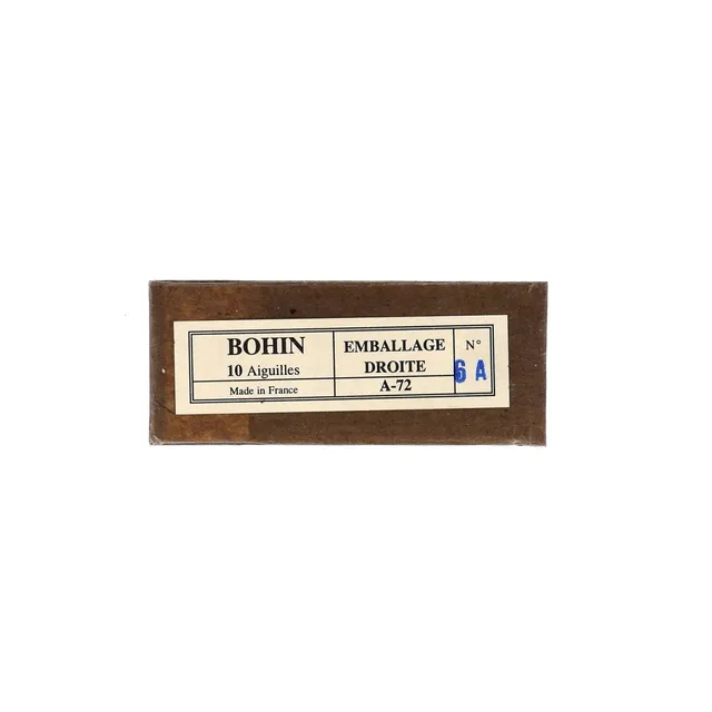 Bohin Aiguilles emballage N°6A 95 mm classique x10