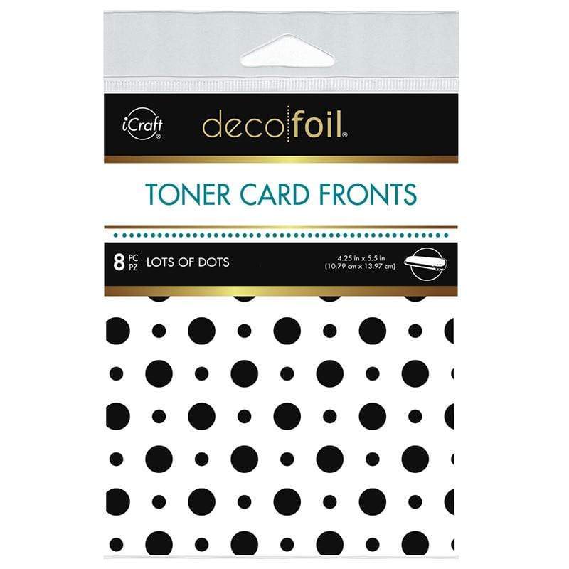 HeatnBond Deco Foil feuilles toner Lots of Dots A2 x8